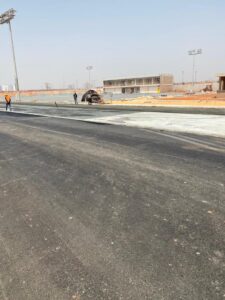 (Tout en images) Piste d'athlétisme dans l'annexe du stade Abdoulaye Wade : Une délégation de la FSA en visite sur le chantier - wiwsport