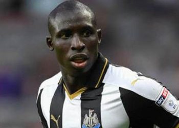 Mohamed Diame marque contre Wigan  (Newcastle 2-0 Wigan)