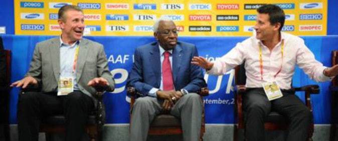 Sebastian Coe : «Lamine Diack restera le président spirituel de l'IAAF» - wiwsport LamineDIackSebstian une