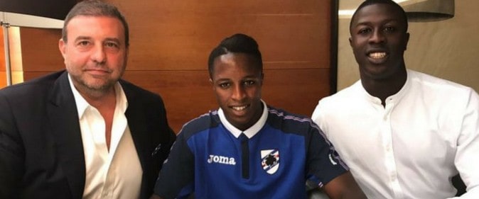 Officiel: Mercato: Ibrahima Baldé signe son premier contrat professionnel avec la Sampdoria - wiwsport ibou une