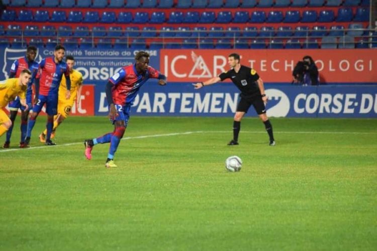 GFC Ajaccio : Ibrahima Touré voit rouge - wiwsport