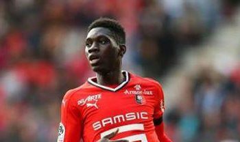 But de Ismaila Sarr : Dijon – Rennes (2-1)