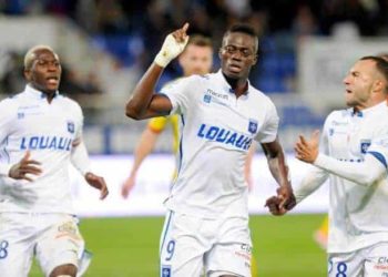 But de Pape Sané : Auxerre – Niort (5-0)