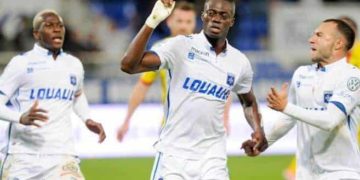 But de Pape Sané : Auxerre - Niort (5-0) - wiwsport