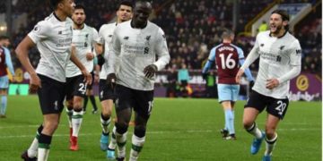 But de Sadio Mané : Burnley - Liverpool (1-2) - wiwsport