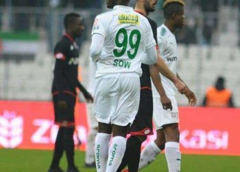 Turquie: Moussa Sow a fait ses débuts avec Buraspor