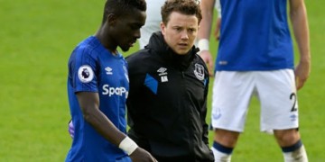Everton : Gana souffre des ischios-jambiers - wiwsport