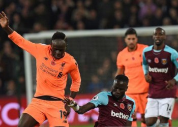 Liverpool / West Ham de samedi : Kouyaté veut freiner Sadio Mane