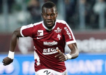 Metz: Victime d&rsquo;une entorse, Fallou Diagne forfait pour les matchs amicaux du Sénégal