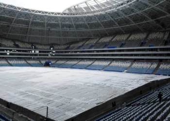 A trois mois du Mondial, le stade de Samara n&rsquo;est pas prêt: la FIFA s&rsquo;impatiente