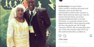 Affaire Fatma SAMOURA : Khalilou FADIGA défend la Secrétaire Générale de la FIFA ! - wiwsport