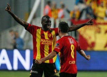 But de Demba Ba (Göztepe 5-0 Karabukspor) - wiwsport