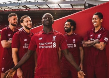 Liverpool : Sadio Mané présente le nouveau maillot domicile 2018-19 - wiwsport