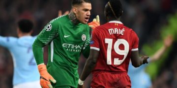 Quart de finale retour Manchester City vs Liverpool: Sadio Mane repoussé quatre fois par Ederson, le gardien de City mérite t-il une sanction ? - wiwsport