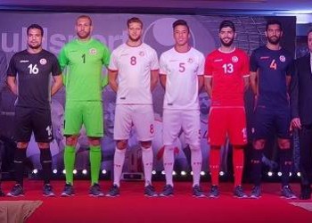 Russie 2018: La Tunisie dévoile ses nouveaux maillots - wiwsport