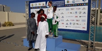 Championnats d'Afrique de Natation: Jeanne Boudbien gagne l'Or en 100m Nage libre! - wiwsport
