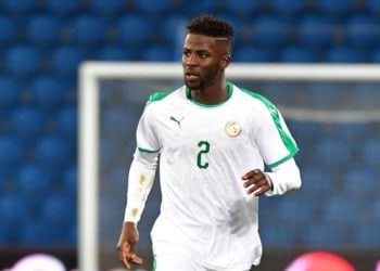Papy Djilobodji of Senegal during the international friendly match match between Senegal and Bosnia Herzegovina on March 27, 2018 in Le Havre, France. (Photo by Dave Winter/Icon Sport)