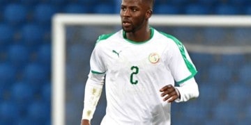 Papy Djilobodji of Senegal during the international friendly match match between Senegal and Bosnia Herzegovina on March 27, 2018 in Le Havre, France. (Photo by Dave Winter/Icon Sport)