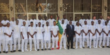 Mondial 2018 : les lions reçoivent le drapeau national ce jeudi sans Sadio Mané - wiwsport