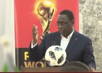 Mondial 2018: Macky SALL en Russie pour pousser les Lions à la victoire. - wiwsport