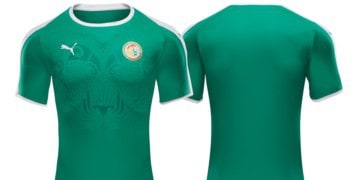 Exclu : Le nouveau maillot domicile du Sénégal - wiwsport