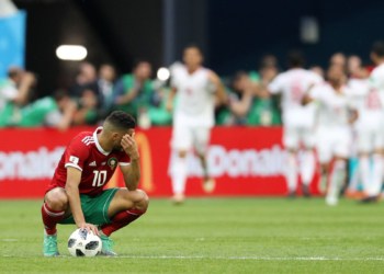 Le Maroc chute face à l&rsquo;Iran (0-1)