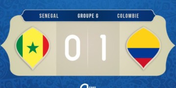 Ouverture du score pour la Colombie, signé Yerry Mina - wiwsport