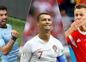 Coupe du monde: les deux premiers 8es de finale connus, Uruguay-Portugal et Espagne-Russie