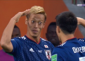 Keisuke Honda égalise pour le Japon 2-2