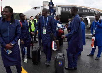 Arrivée des Lions : Lions en Ndanane - wiwsport