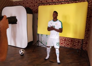 Mondial 2018: Les lions du Sénégal en shooting à Kaluga (Russie) - wiwsport
