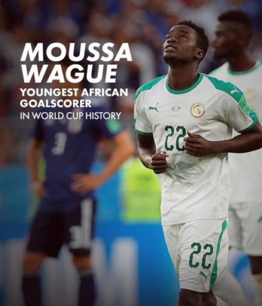 Moussa Wagué devient le plus jeune buteur africain en Coupe du monde - wiwsport Moussa Wagué devient le plus jeune buteur africain en Coupe du monde - wiwsport