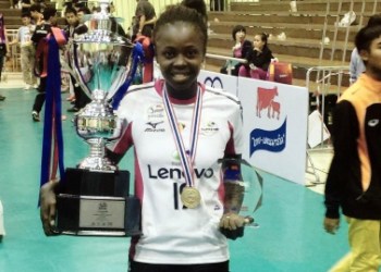 Volley-ball: Fatou Diouck remporte le Championnat d&rsquo;Asie des clubs