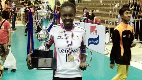 Volley-ball: Fatou Diouck remporte le Championnat d'Asie des clubs - wiwsport Volley-ball: Fatou Diouck remporte le Championnat d'Asie des clubs - wiwsport