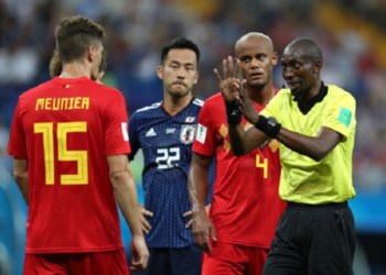 Mondial 2018: L&rsquo;arbitre sénégalais Malang Diédhiou retenu pour les quarts de finale