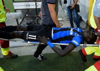Krepin Diatta victime d&rsquo;une commotion cérébrale et d&rsquo;une fracture du poignet après son choc avec Collins Fai