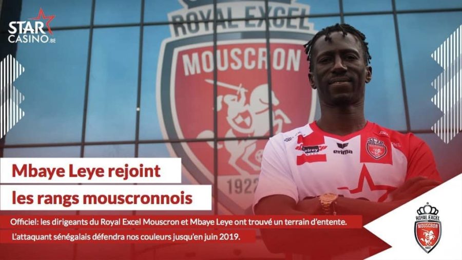 Mercato: Mbaye Leye signe un contrat d'un an avec Mouscron - wiwsport Mercato: Mbaye Leye signe un contrat d'un an avec Mouscron - wiwsport