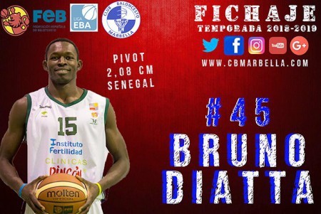 Officiel: Bruno Diatta rejoint le CB Marbella (Espagne) - wiwsport Officiel: Bruno Diatta rejoint le CB Marbella (Espagne) - wiwsport