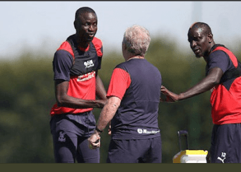 Crystal Palace: Mamadou Sakho souhaite la bienvenue à Cheikhou Kouyaté