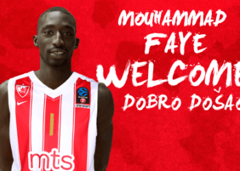Officiel : Mouhammad Faye rejoint le  KK Crvena Zvezda (Serbie)
