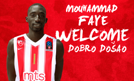 Officiel : Mouhammad Faye rejoint le KK Crvena Zvezda (Serbie) - wiwsport Officiel : Mouhammad Faye rejoint le KK Crvena Zvezda (Serbie) - wiwsport