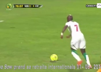 Moussa Sow prend sa retraite internationale : ses buts avec le sénégal