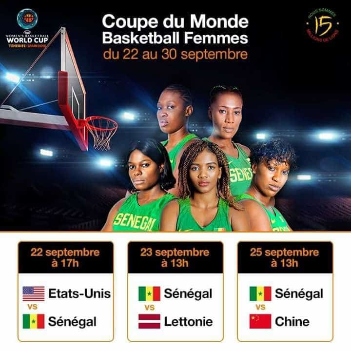 Mondial féminin 2018: Voici le programme de la poule des lionnes - wiwsport Mondial féminin 2018: Voici le programme de la poule des lionnes - wiwsport
