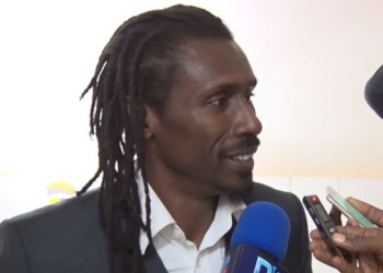 Aliou Cissé «  c’est difficile de gagner sur un terrain comme ça… »