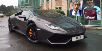 Diafra Sakho a abandonné sa Lamborghini sur le parking de West Ham depuis janvier - wiwsport