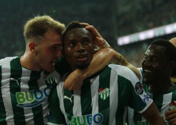 But de Diafra Sakho (Bursaspor 1-1 Besiktas)
