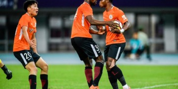 But de Makhete Diop (Tianjin Teda 2-2 Beijing Renhe) - wiwsport