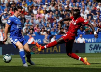 Regardez le but de Sadio Mané (Leicester 0-1 Liverpool)