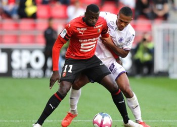 Mbaye Niang ouvre son compteur but (Rennes 1-1 Toulouse)