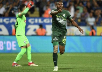 But de Diafra Sakho (Rizespor 1-1 Bursaspor)